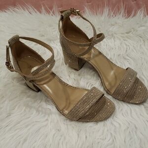 Michael Kors Gold Glitter Shoe